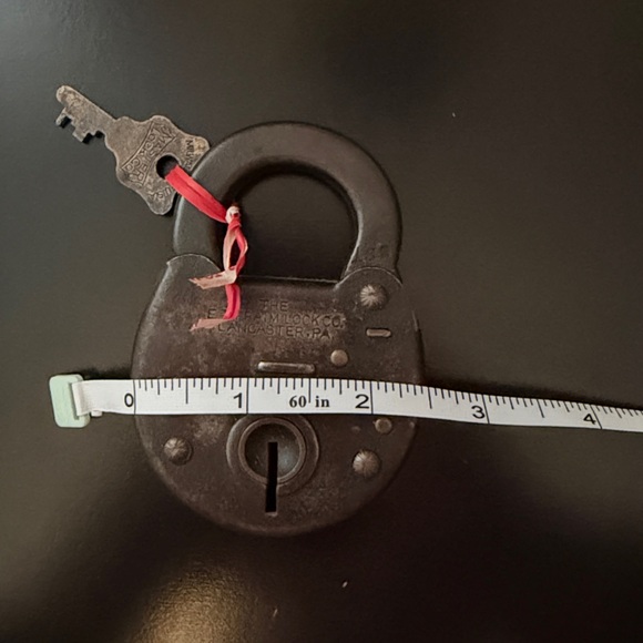 Antique Lock & Key - Picture 4 of 4